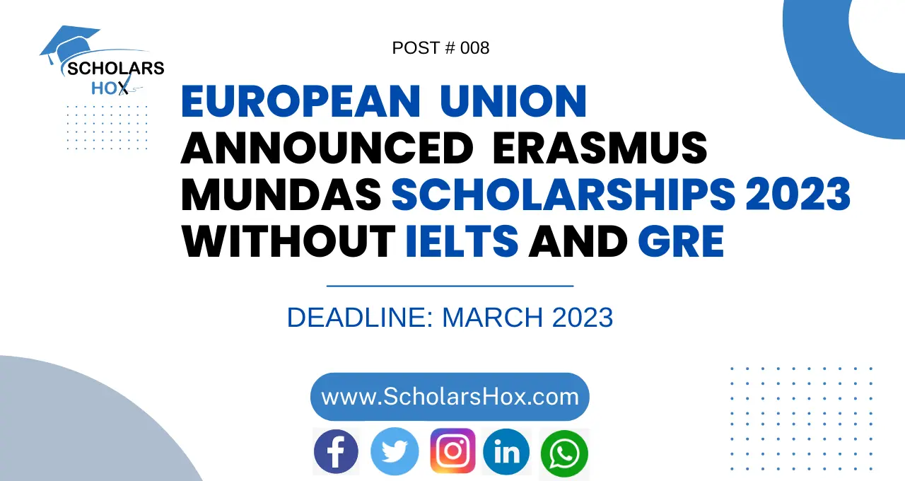 Erasmus Mundus Scholarship